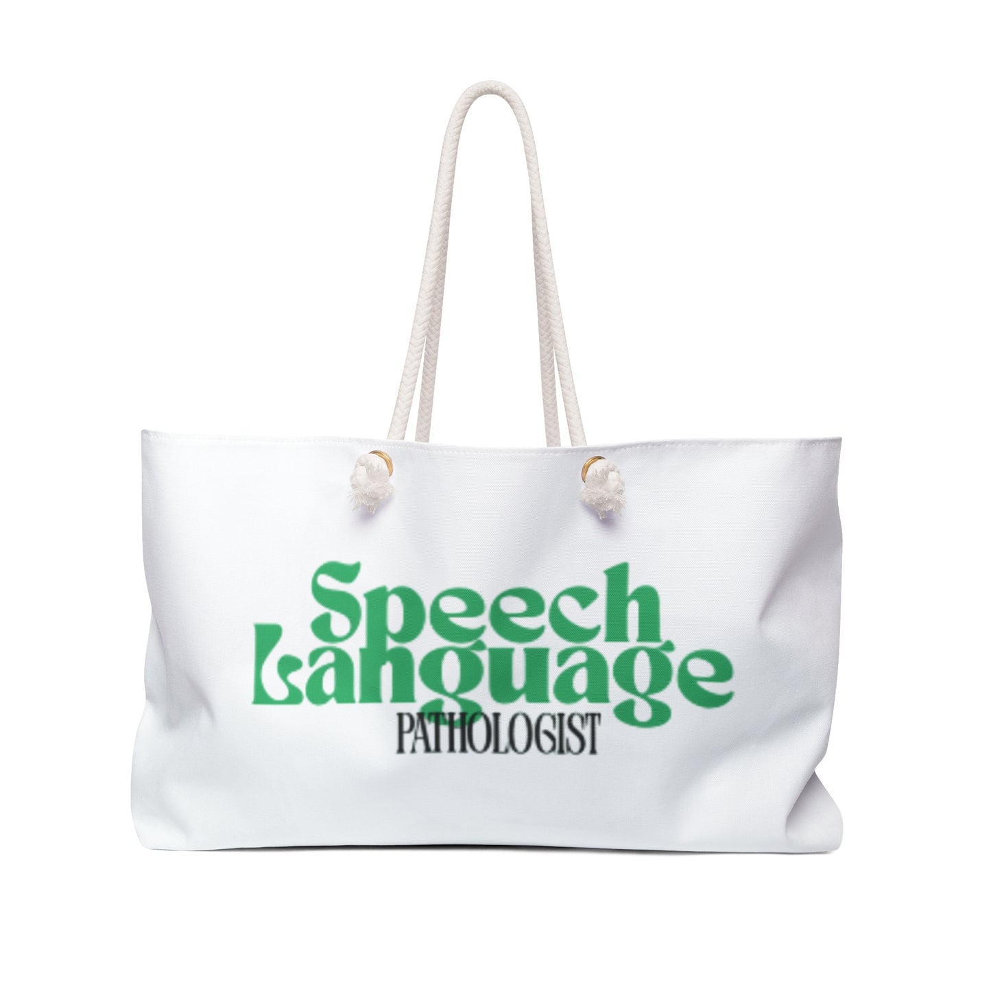 Speech Therapist Tote Bag for SLP gift Speech Therapy tote for toys and more!