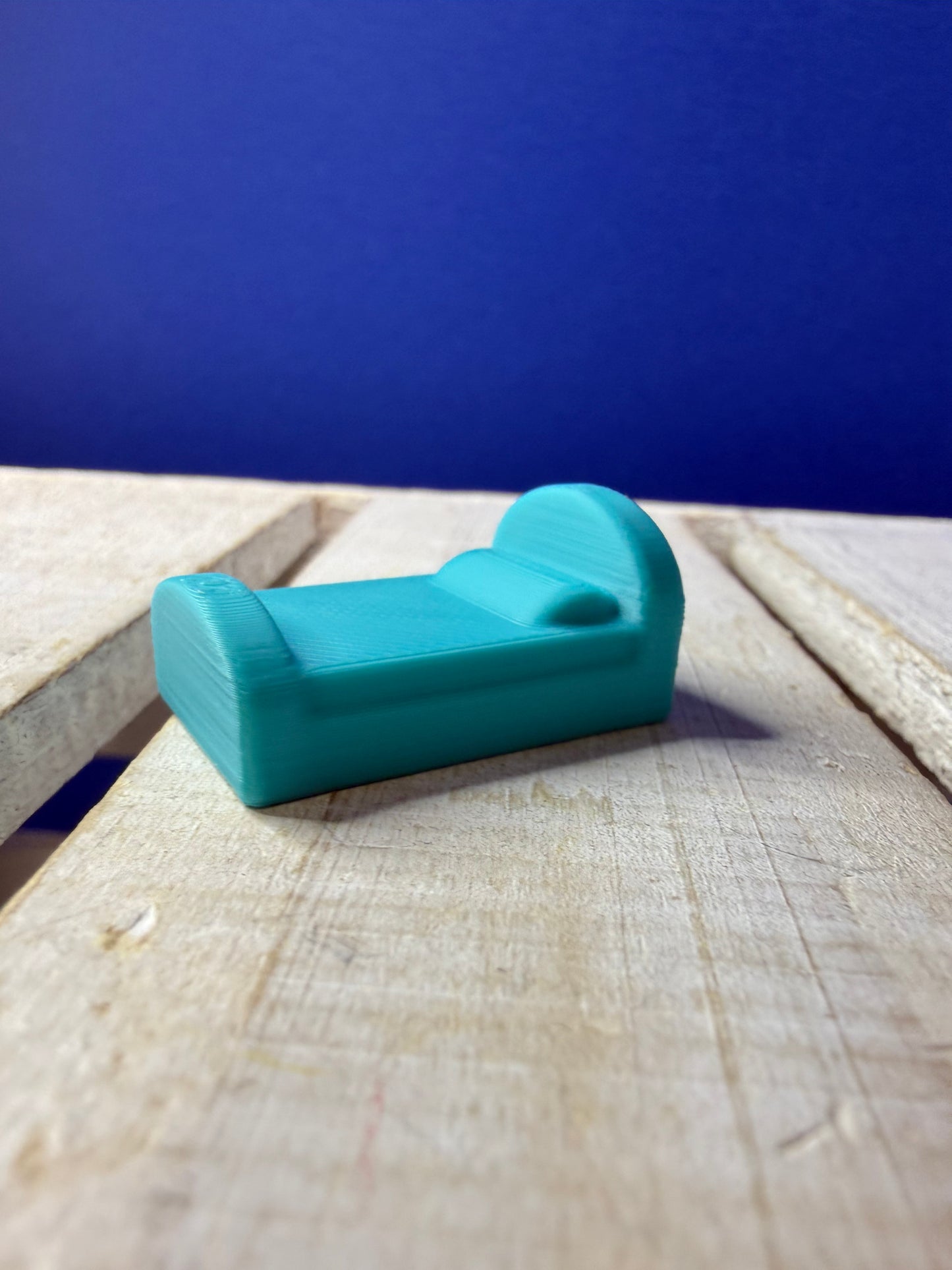 Miniature Bed - House Theme Objects - Talkets™ 3D minis