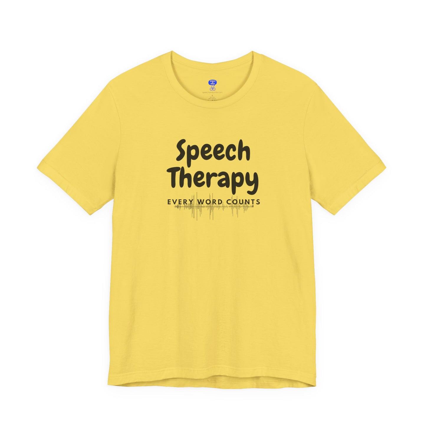 SLP Every Word Counts Shirt Speech Therapy T-Shirt - SLP Gift - Speech and Language Pathologist Shirt