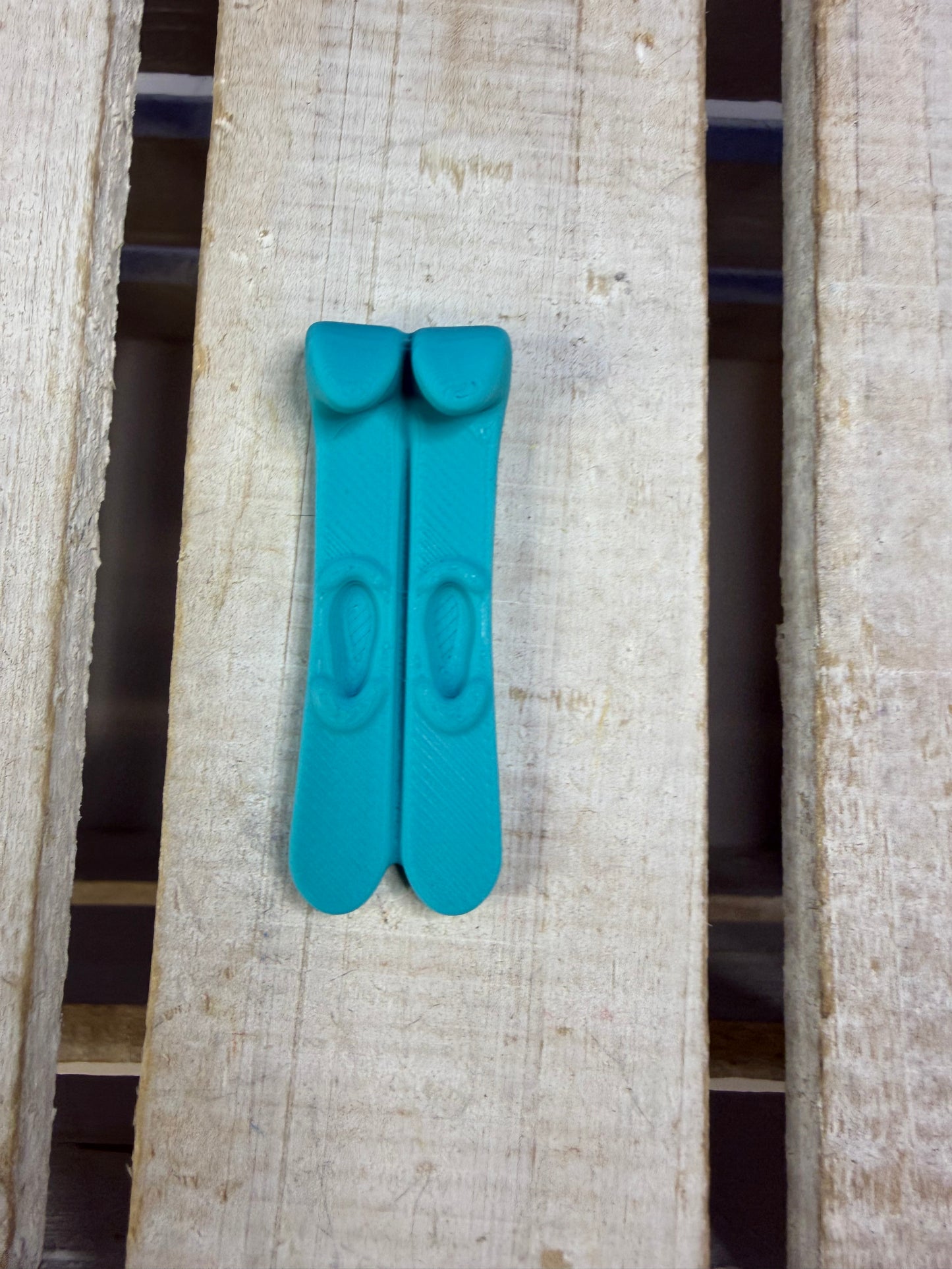 Mini Skis - Sport Theme Minis Speech Therapy Sound Objects for Blends- 3D Printed | Talkets™