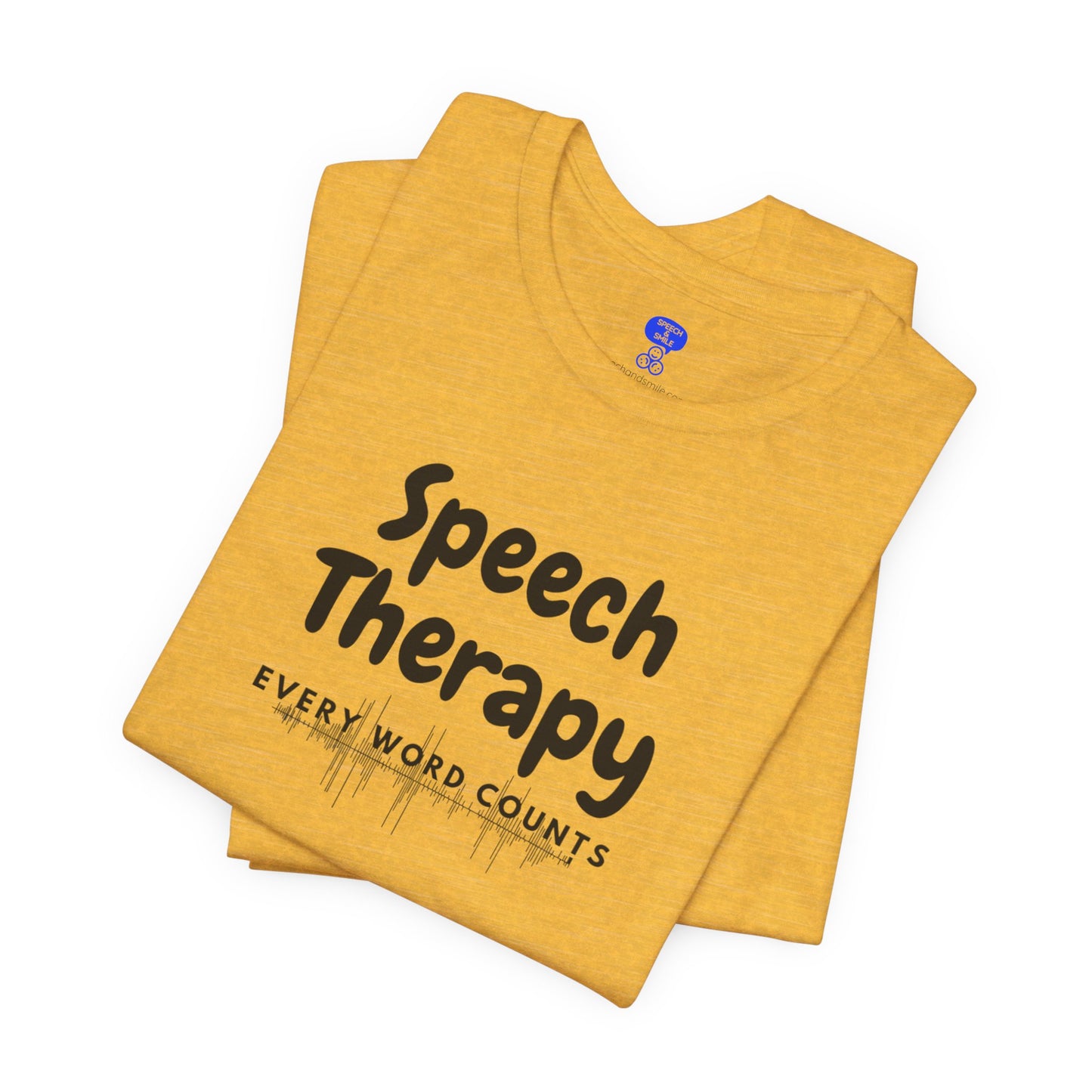 SLP Every Word Counts Shirt Speech Therapy T-Shirt - SLP Gift - Speech and Language Pathologist Shirt