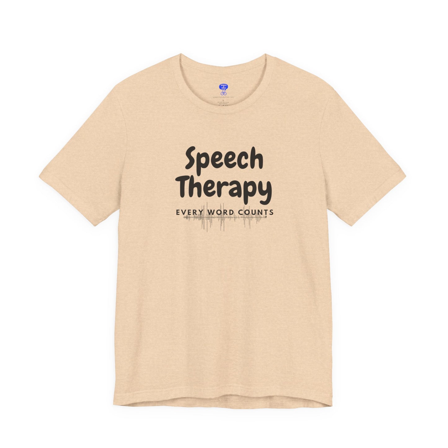 SLP Every Word Counts Shirt Speech Therapy T-Shirt - SLP Gift - Speech and Language Pathologist Shirt