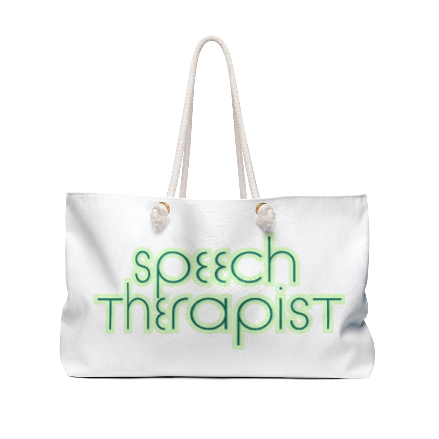 Speech Therapist Tote Bag forSLP gift Speech Therapy tote for toys and more!