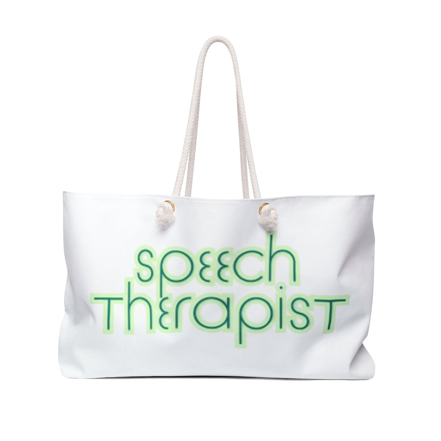 Speech Therapist Tote Bag forSLP gift Speech Therapy tote for toys and more!