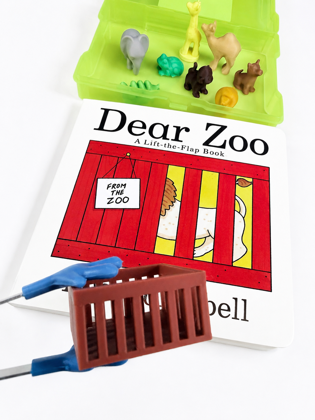 Dear Zoo Story Kit with Mini Objects Speech Therapy Zoo Book