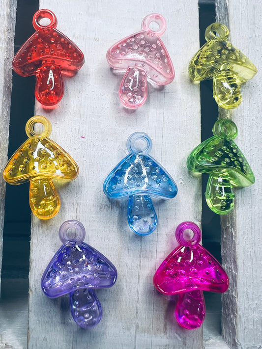 Miniature Mushroom  Trinket - Forest Theme Mini Objects for Speech Speech Sound Minis  Mini Mushroom for Fairy Garden