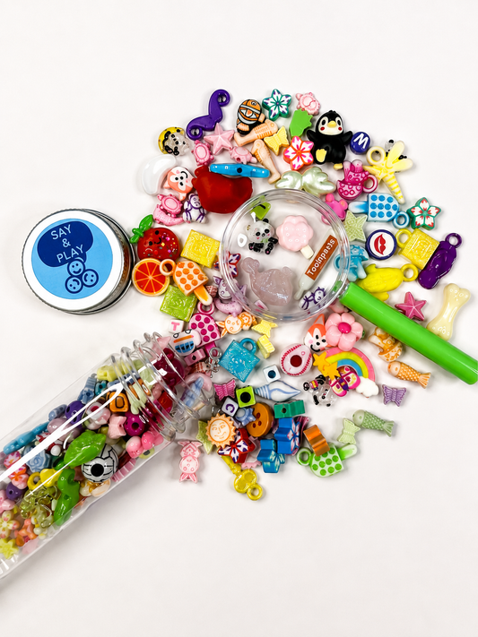 I Spy Bottle Mini Objects | Speech Therapy Sensory Toy | I Spy Game  | Calm Corner Tool - Preschool Party Favor