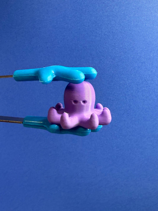 Mini Purple Octopus – Ocean Mini Objects for Speech Therapy & Language Activities | 3D Printed | Talkets™