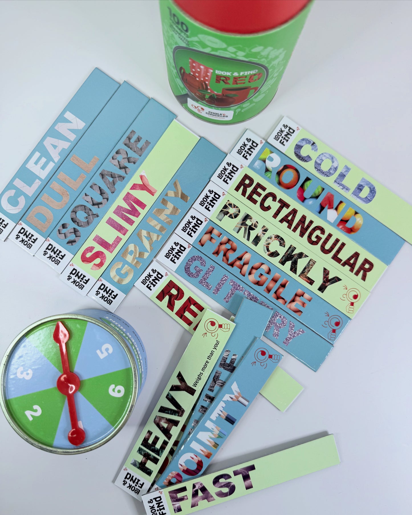 Smart Sticks Scavenger Hunt Game Speech Therapy Activity, Language Building, Group Fun, Mini Objects , Ages 3 to Adult