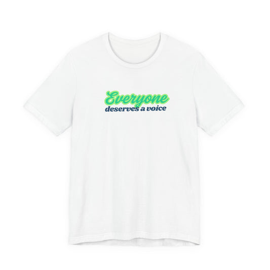 Speech Therapy T-Shirt, SLP Gift, Unisex Tee, Voice Shirt, Therapist Gift, Communication Shirt