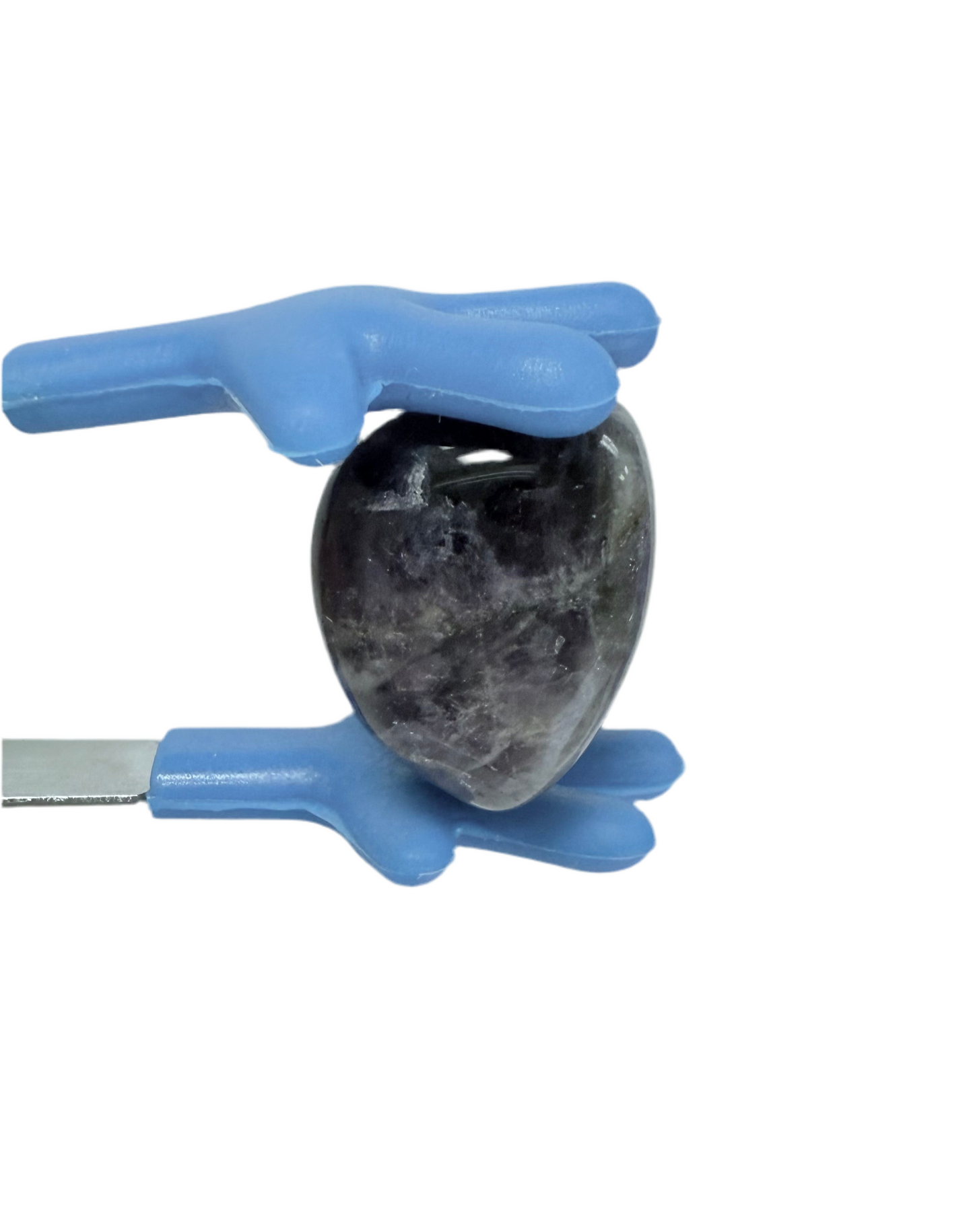 Polished Amethyst Stone – Alphabet Objects Letter A – Speech Therapy Mini Objects