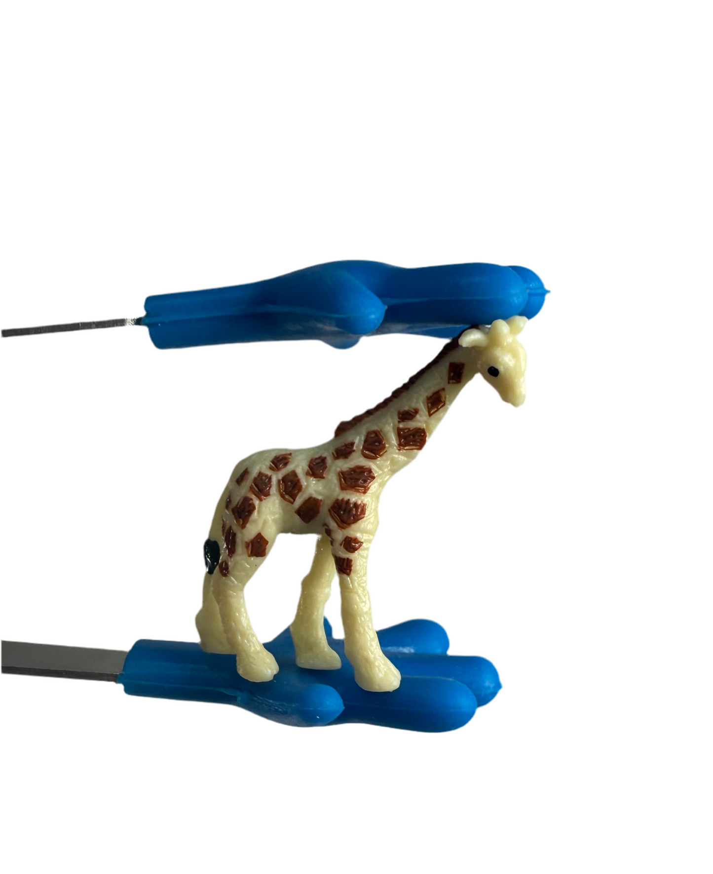 Miniature Giraffe Figurine Zoo Minis Speech Therapy, Montessori, and Alphabet Sound Sets Safari Minis
