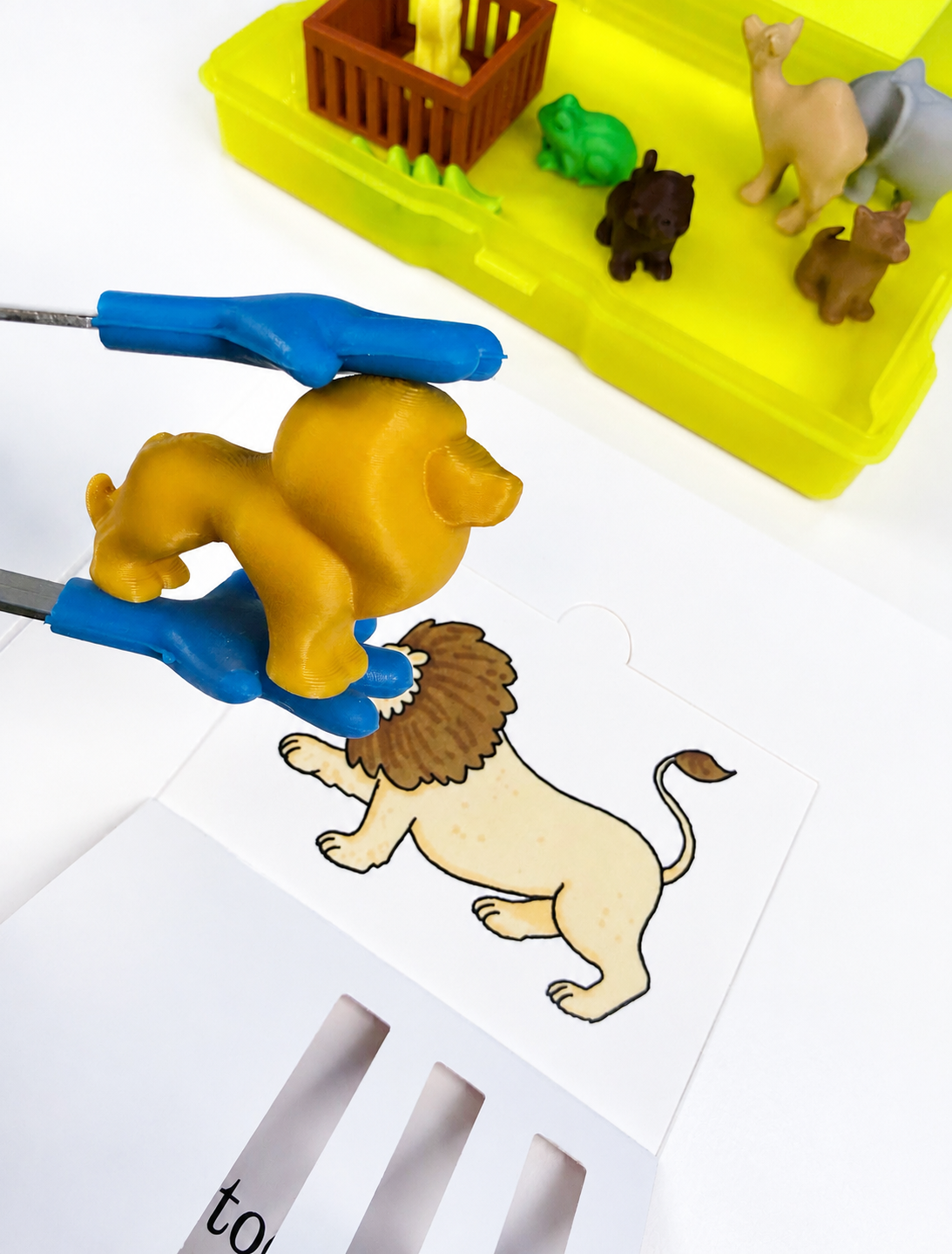 Dear Zoo Story Kit with Mini Objects Speech Therapy Zoo Book