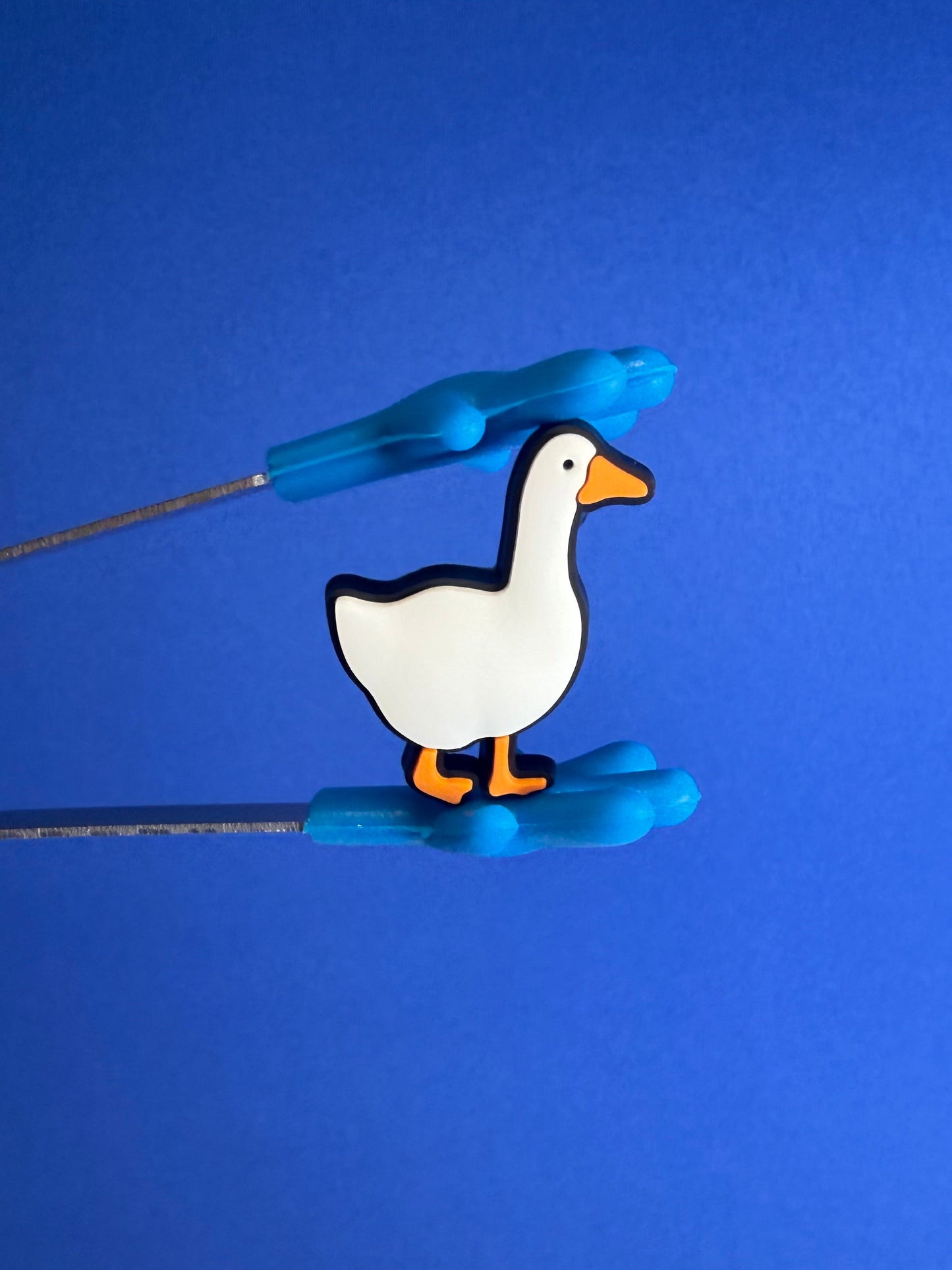 Mini Goose Figure - Bird Minis Lake Theme Trinkets Doodads Speech Therapy