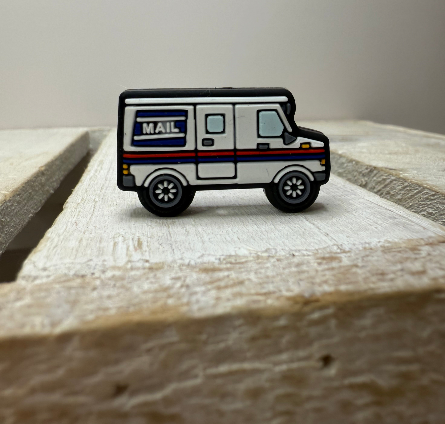 Mini Mail Truck – Letter M Alphabet Object | Montessori Sound Object, Speech Therapy Mini, Say & Play Mini Objects Community Helpers