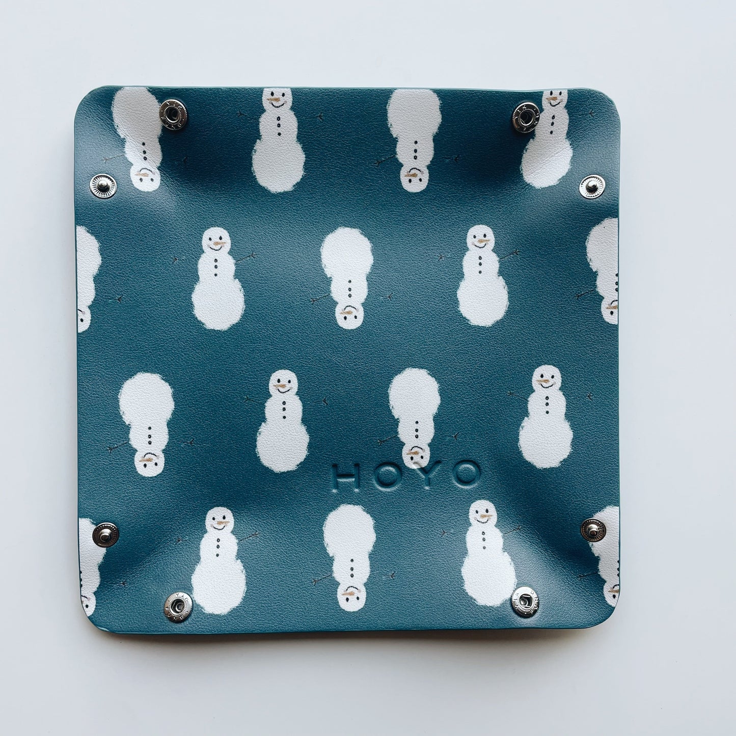 Snowman Mat for Mini Objects Micro Mat Sensory Bin