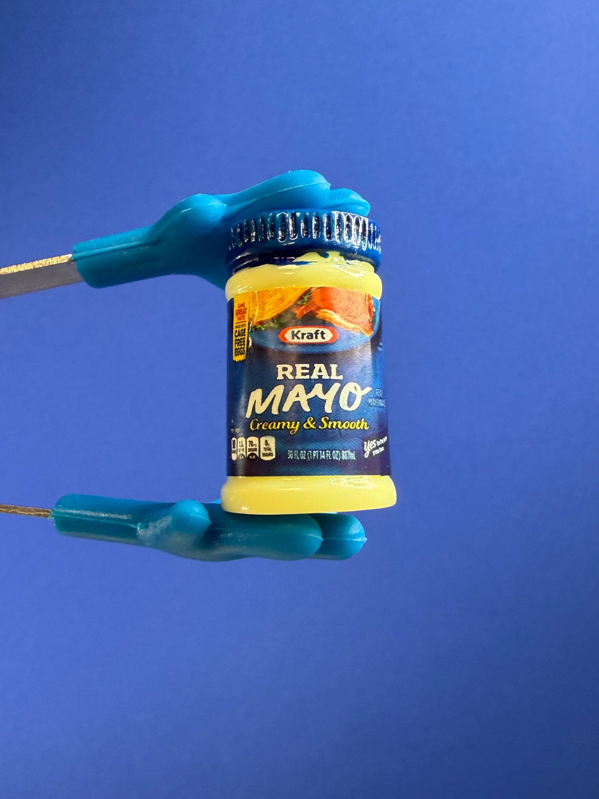 Miniature Mayo Jar - Food Minis Speech Therapy Trinkets