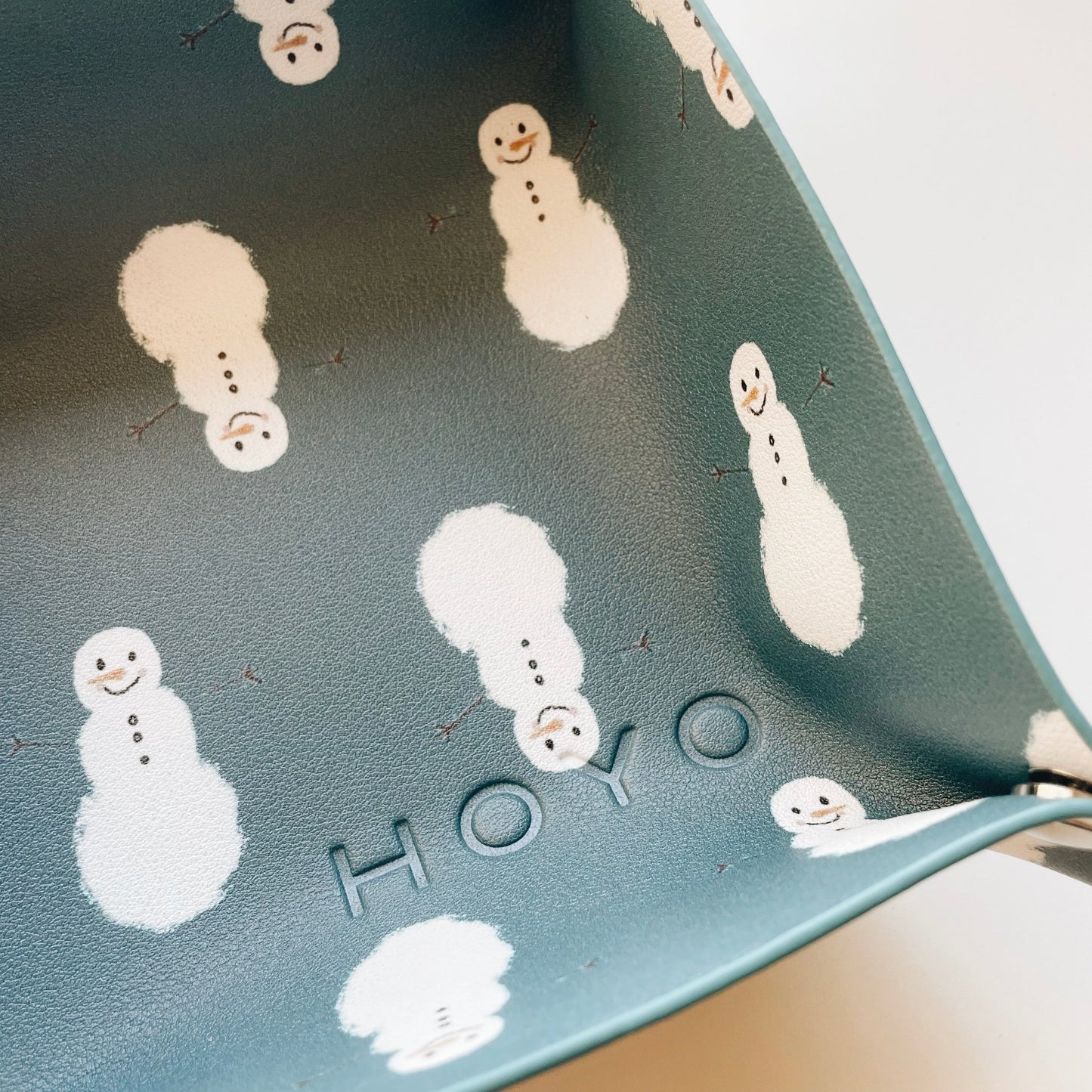 Snowman Mat for Mini Objects Micro Mat Sensory Bin