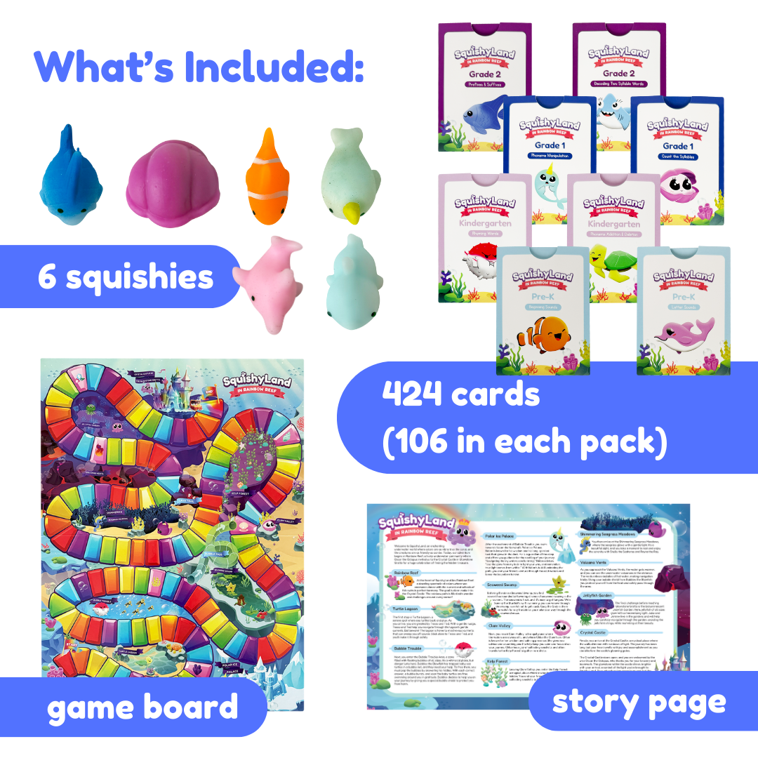Squishyland Story Game for Speech therapy Language Activity