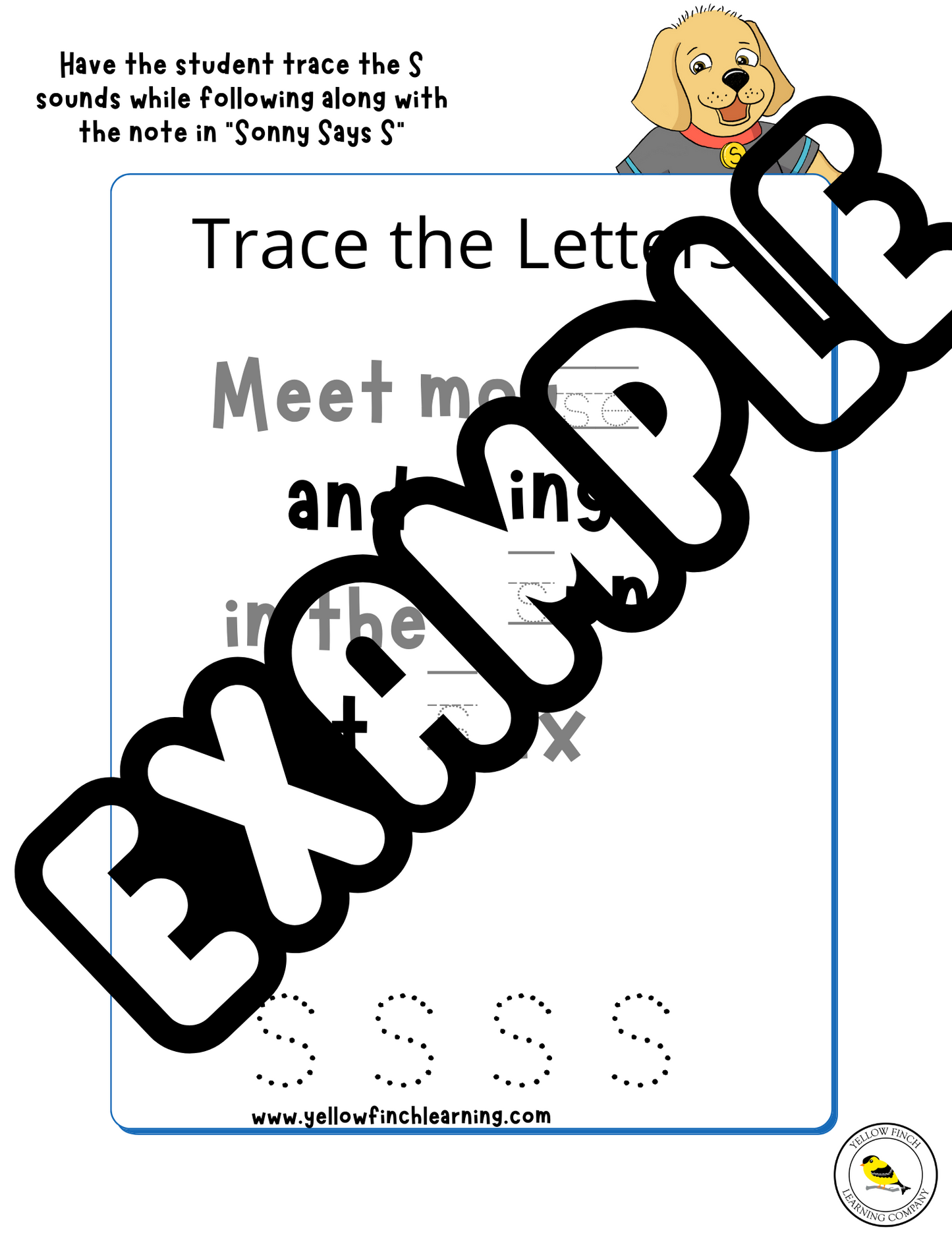 Sonny Says S Sound Companion packet