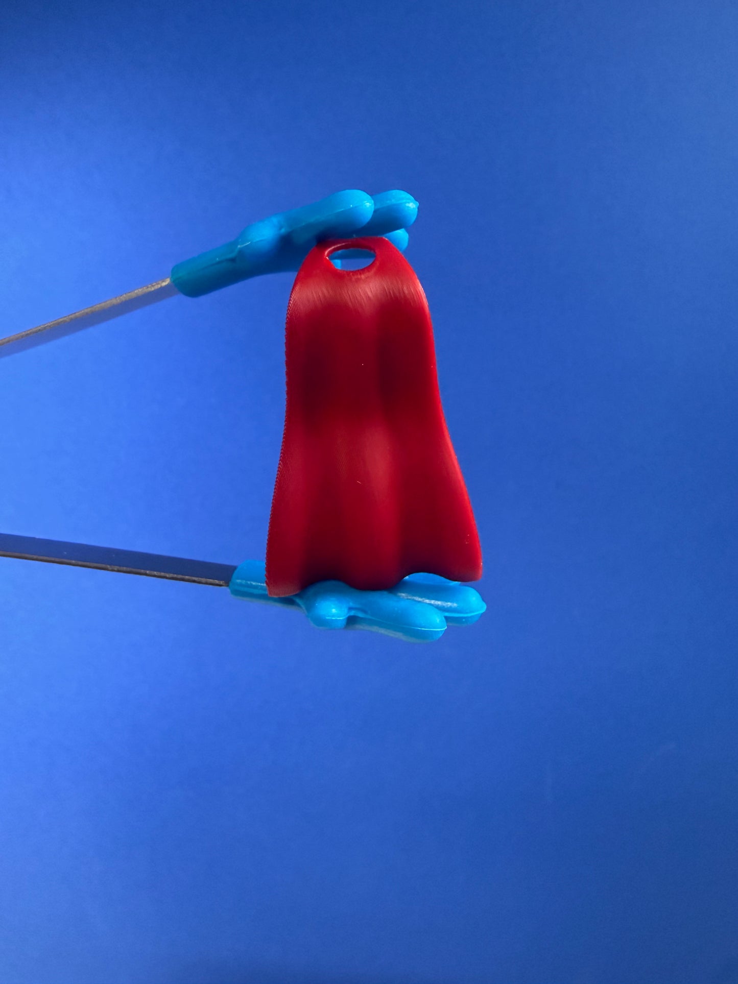 Miniature Red Cape Mini Object Superhero Trinket Speech Therapy Mini Objects