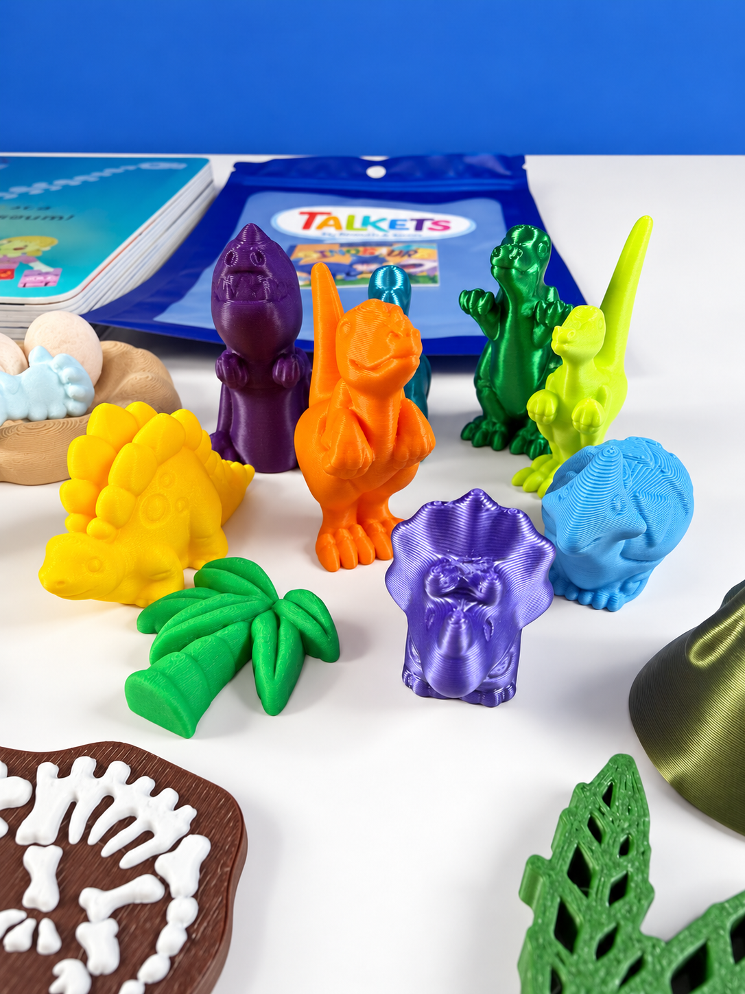 DINOSAUR  Story Prop Set | Mini  Story Objects | Dino Theme Speech Therapy  Mini Objects