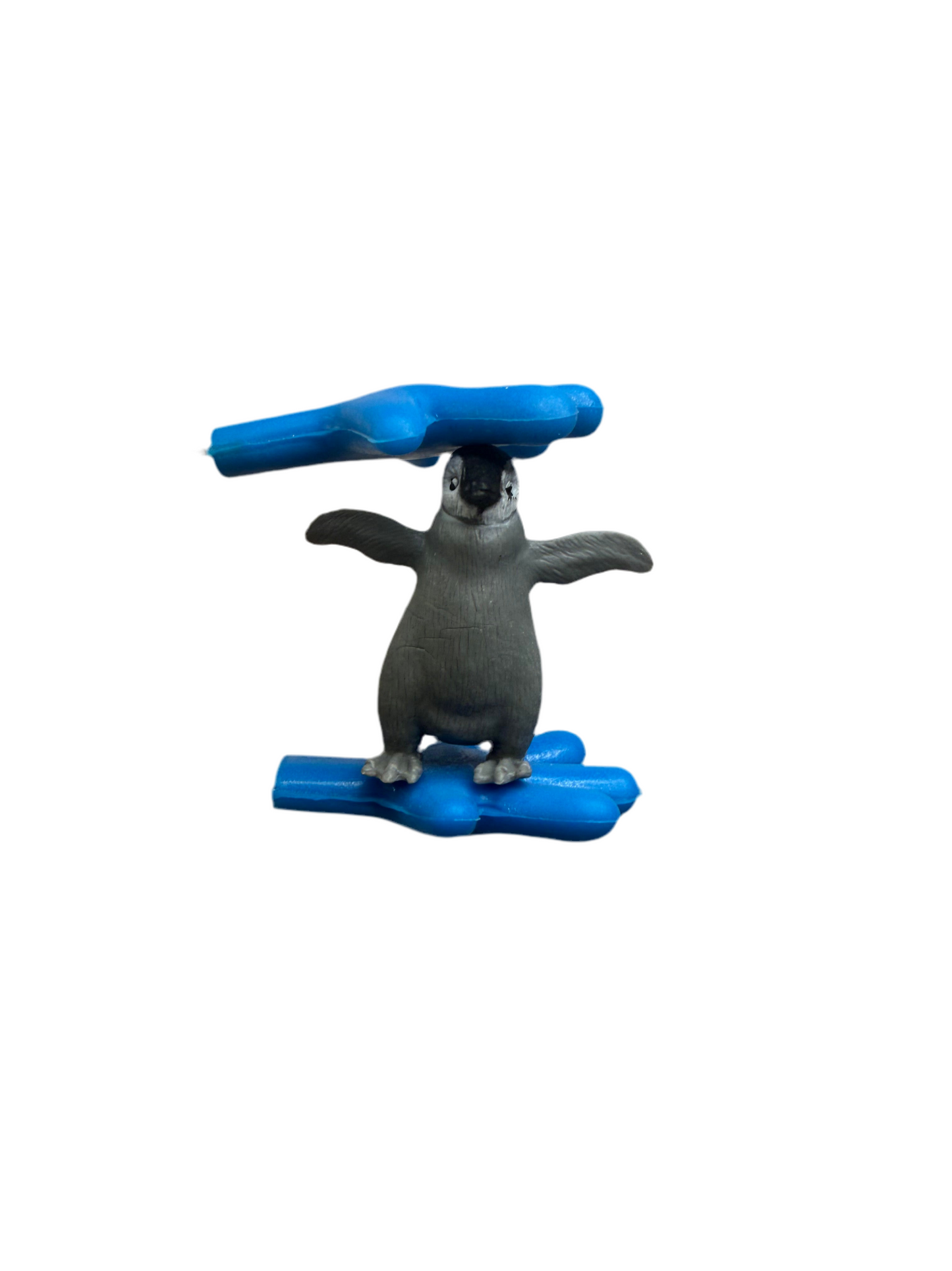 Miniature EMPEROR PENGUIN figurine penguin chicks  Say and Play Mini Objects for Speech Therapy Arctic Minis Animal for Dollhouse, diorama