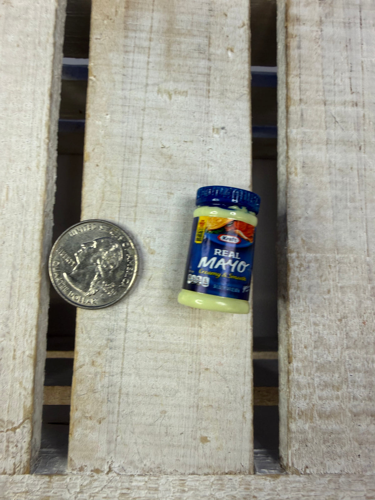 Miniature Mayo Jar - Food Minis Speech Therapy Trinkets