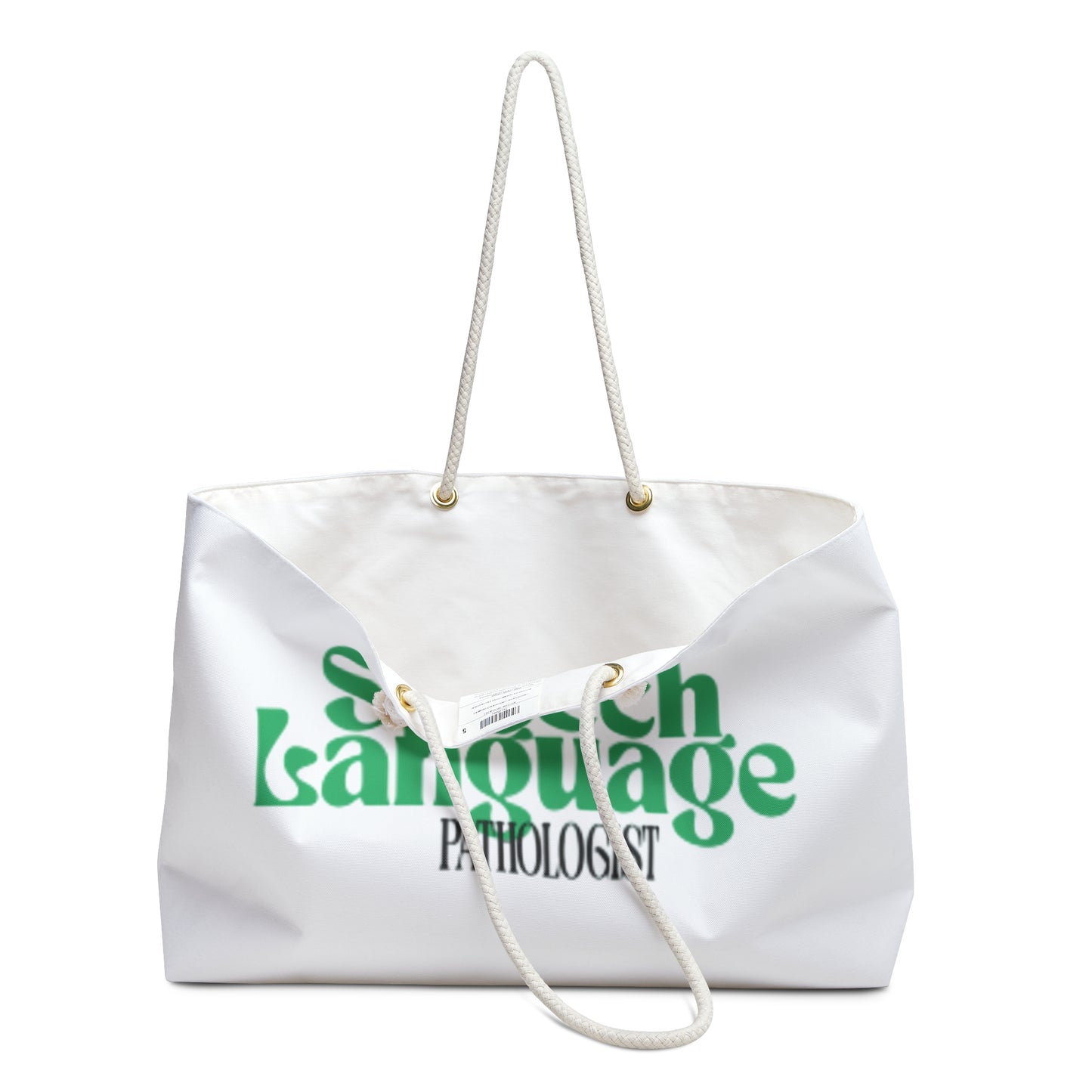 Speech Therapist Tote Bag for SLP gift Speech Therapy tote for toys and more!