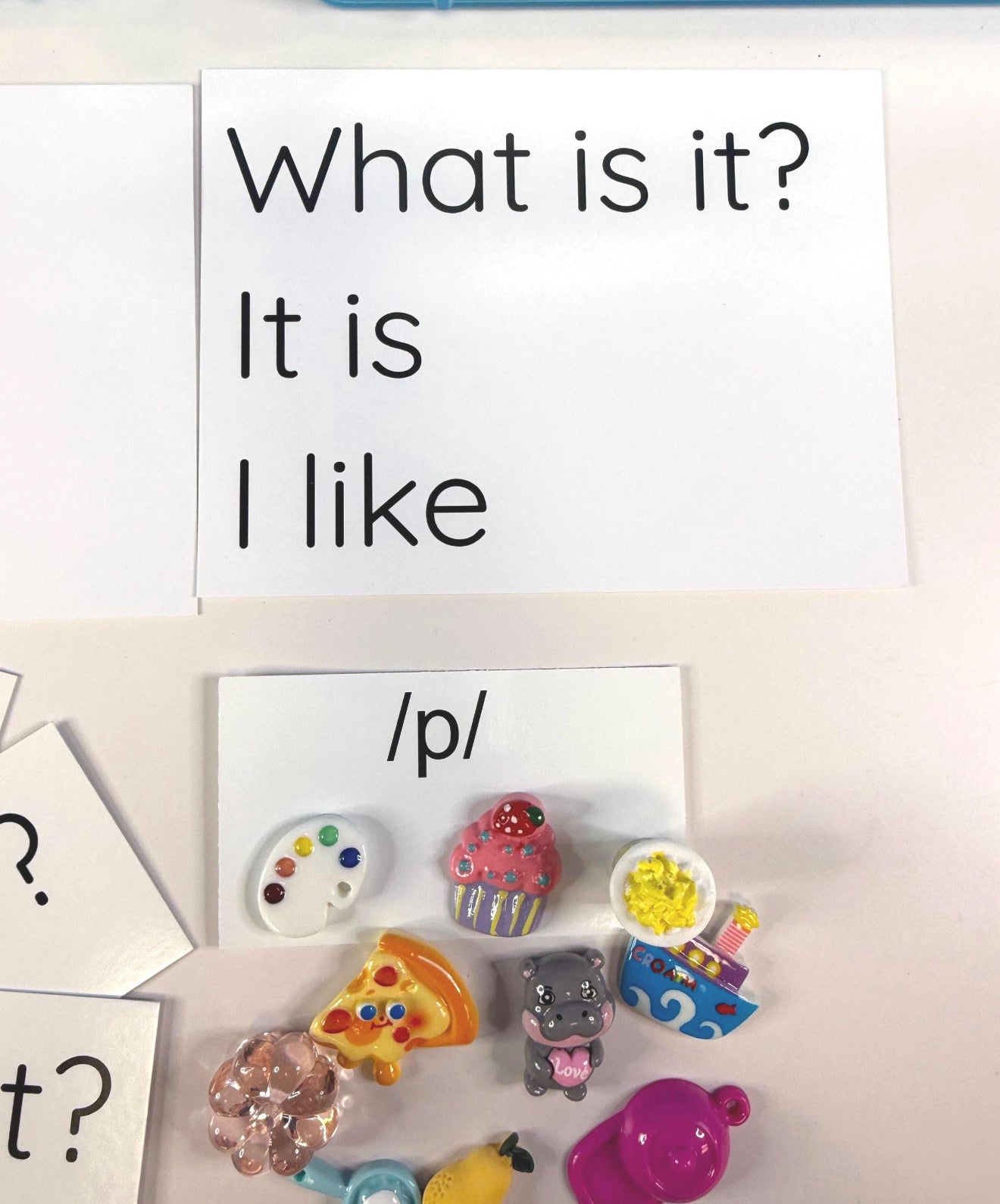 Logopedia Mini Objetos Baratijas de Articulación Logopedia Minis Objetos de Fonología Conjunto de Sonidos del Habla Objetos de Apraxia Logopedia