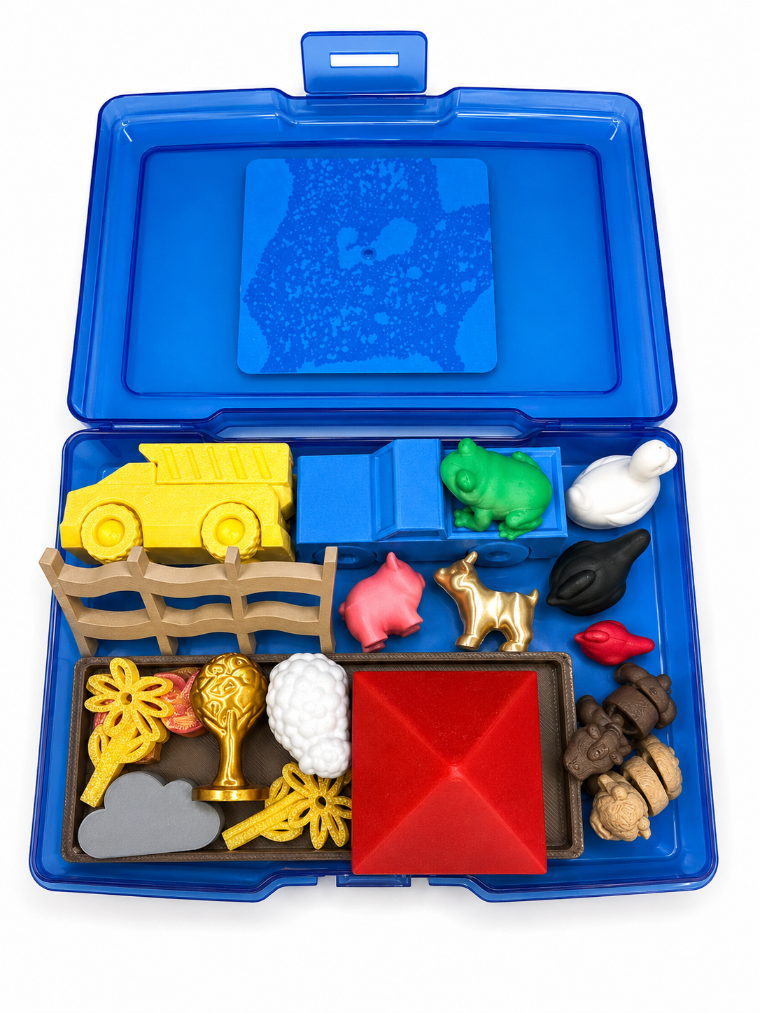 Little Blue Truck Story Kit Mini Objects - Speech Therapy Preschool Story Set