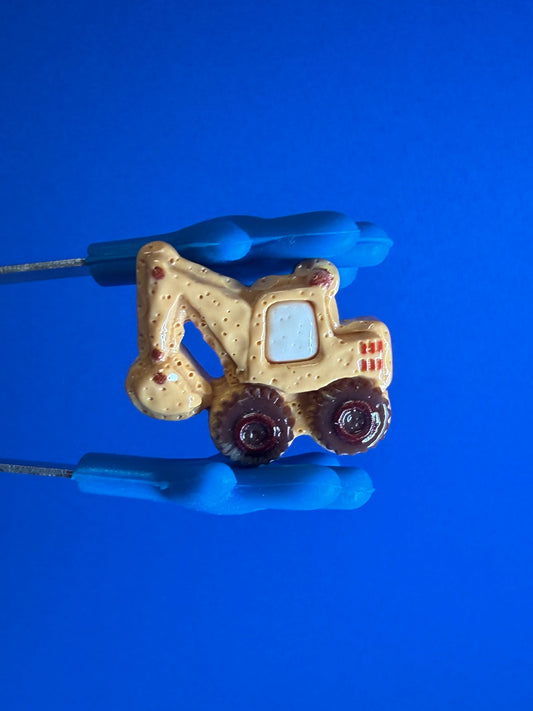 Miniature Excavator Trinket - Construction Minis speech therapy - Mini Digger