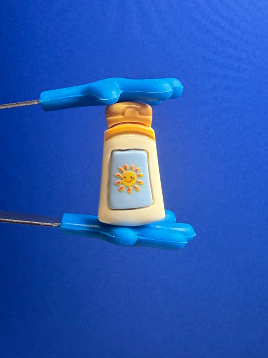 Mini Suntan Lotion  Bottle - Beach Theme Mini Trinkets Speech Therapy