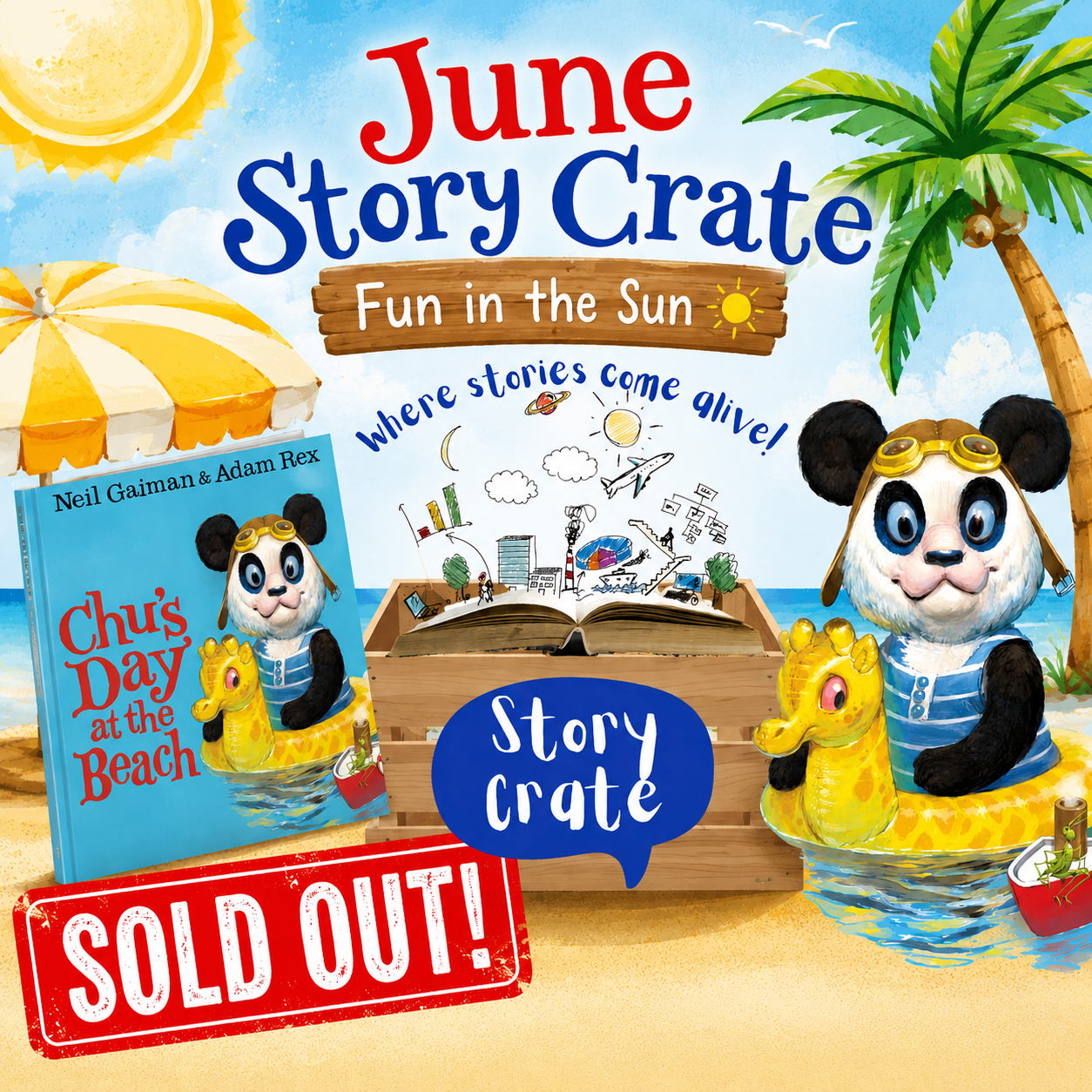 Story Crate Subscription – Monthly Book, Mini Objects and Activities - Create with a Story Crate