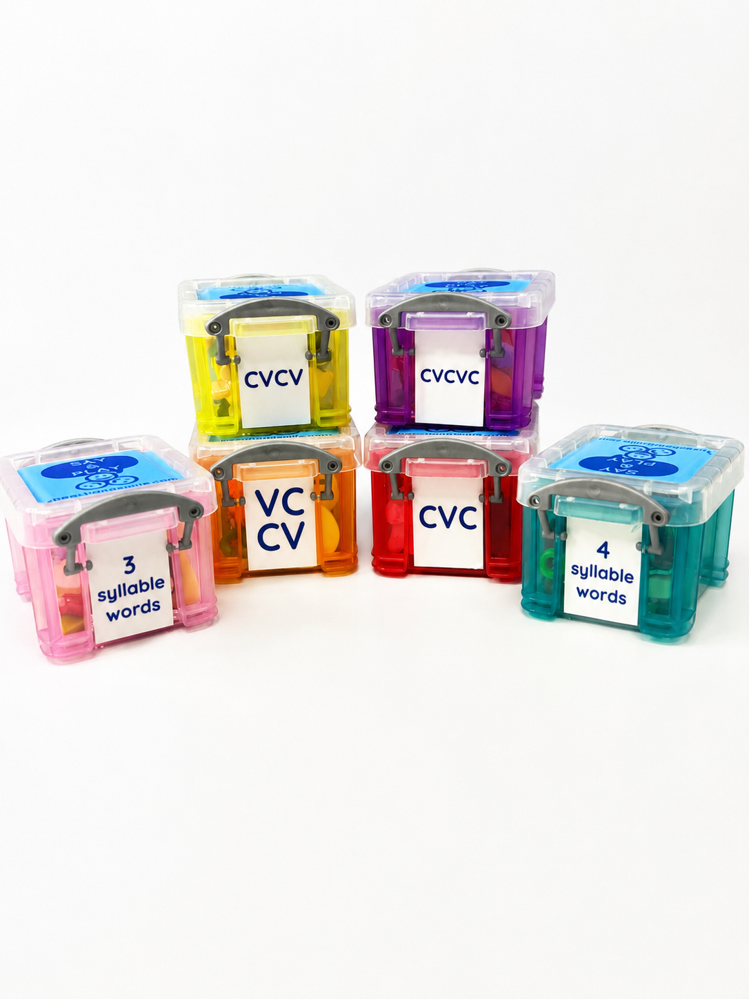 Objetos para Logopedia y Lectura-Objetos CVC-Objetos Apraxia Mini Objetos para Logopedia Baratijas-Objetos del Habla Apraxia