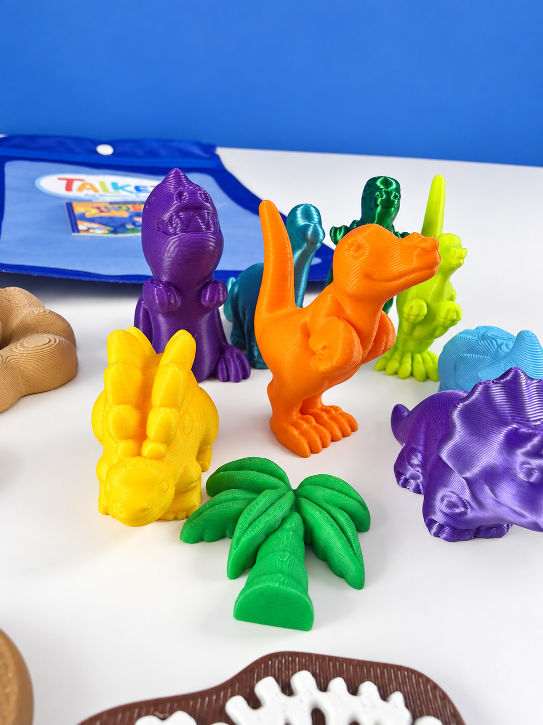 DINOSAUR  Story Prop Set | Mini  Story Objects | Dino Theme Speech Therapy  Mini Objects
