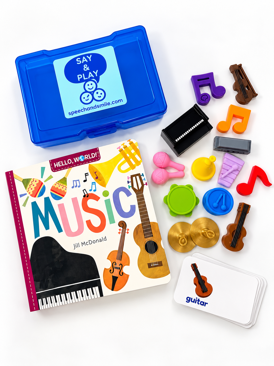 Music Story Kit with Book, Mini Objects and Cards