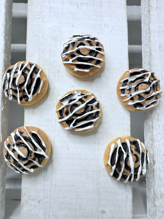 Mini CINNAMON ROLL Trinket Bakery Mini Object Trinkets Speech Therapy Food Minis