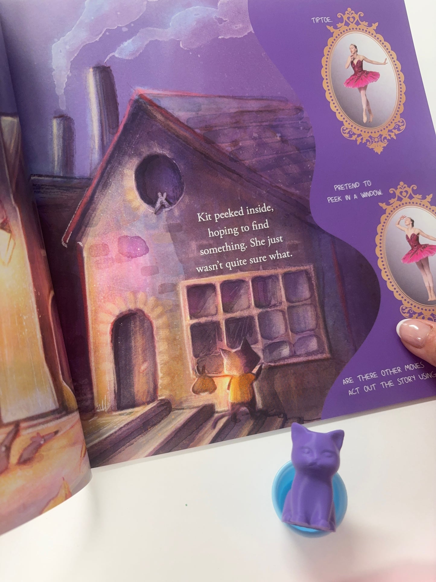 Story Kit with Mini Objects  - A Tail Of Twirls - INCLUDES BOOK Creative Movement Book Set