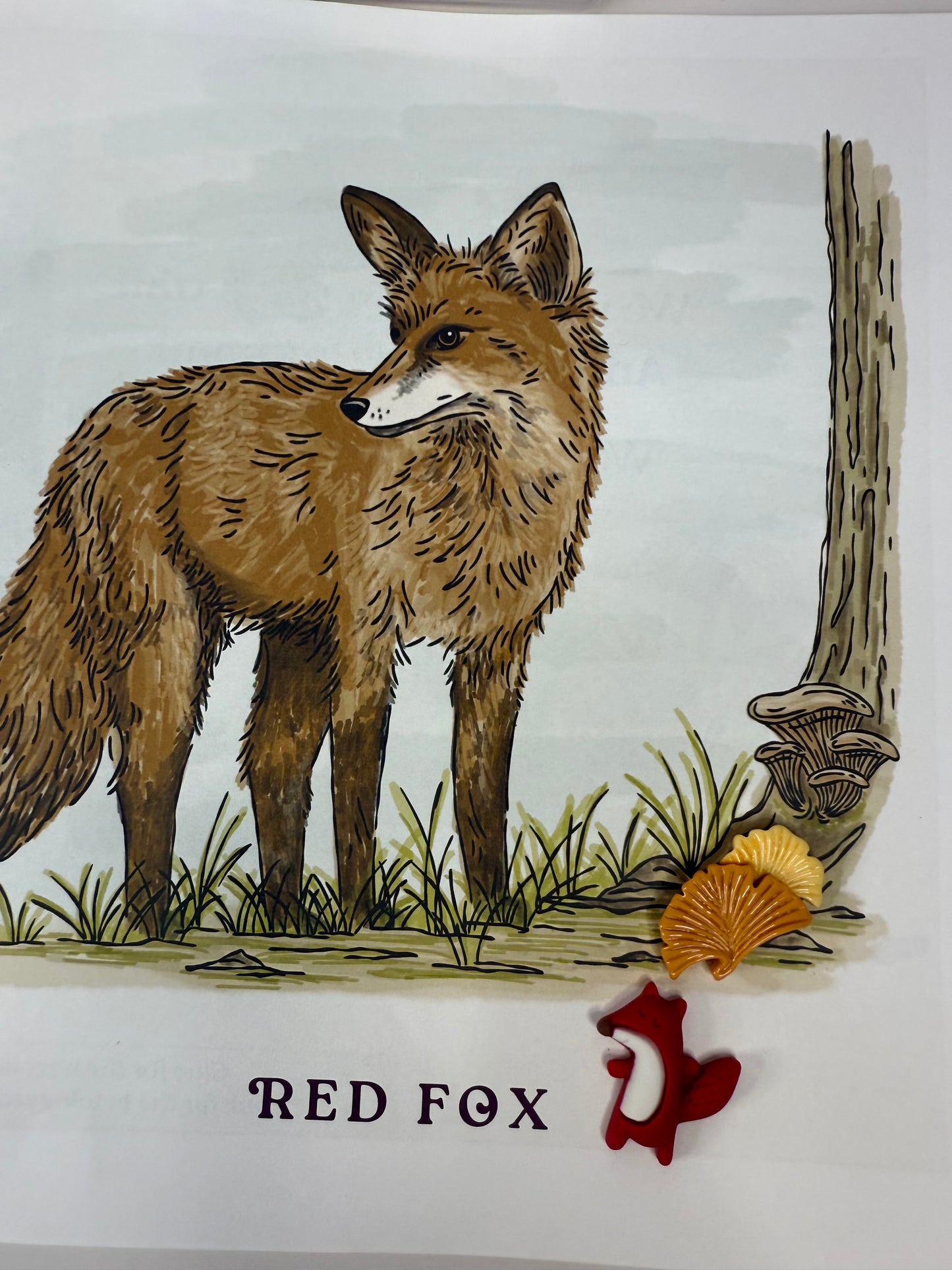 Say & Play Mini Objects Story Kit WITH BOOK Walking on a Trail Story Kit Nature and Animal Mini Objects Kinetic Sand Sensory Play Kit