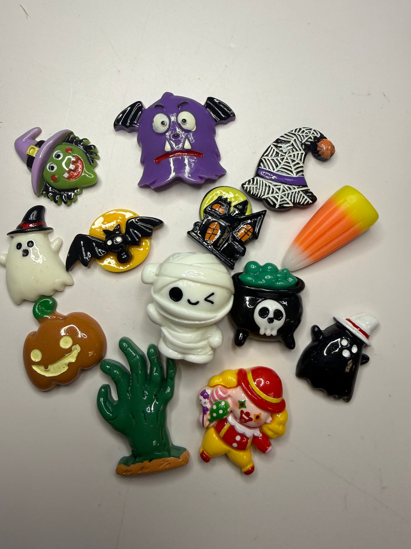 Halloween Mini  Trinkets – 13 Piece Set | Mini Objects for Crafts, Sensory Bins & Speech Therapy
