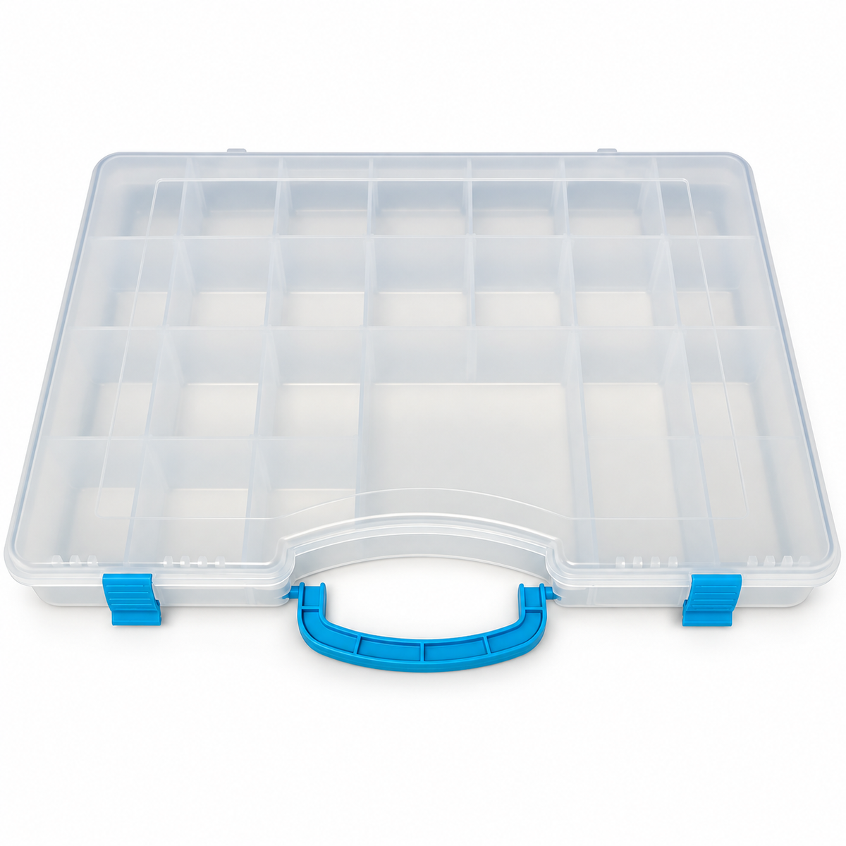 Portable Adjustable Organizer Case with Handle | 5–23 Compartments - DIY Craft Set