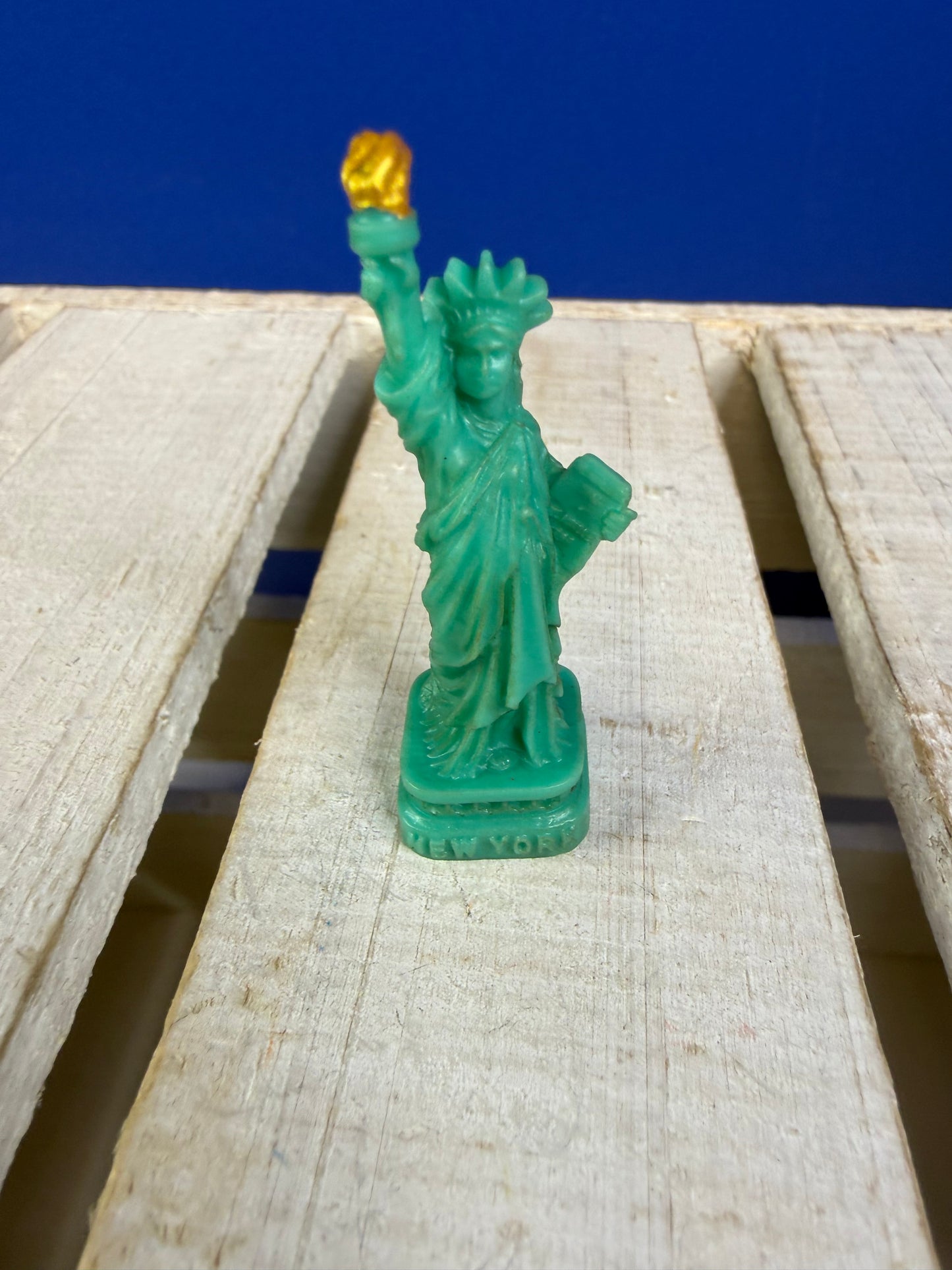 Statue of Liberty Mini Figure | Liberty Figurine | USA Landmark Miniature | Travel Theme | Speech Therapy Mini Object |