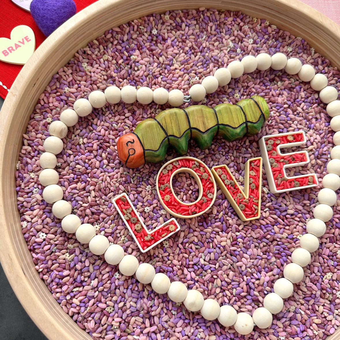 Lavender Fields Sensory Bin Filler - Lavender Scented Sensory Play Calming Tool