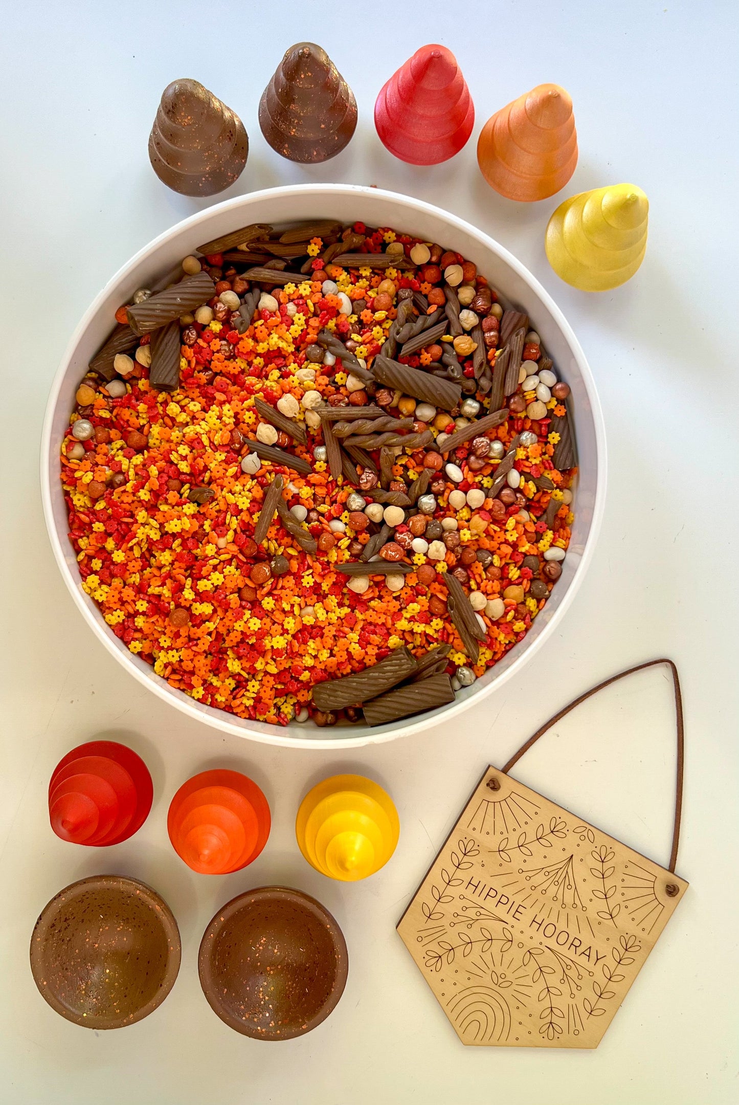 Build a Campfire Sensory Play Filler