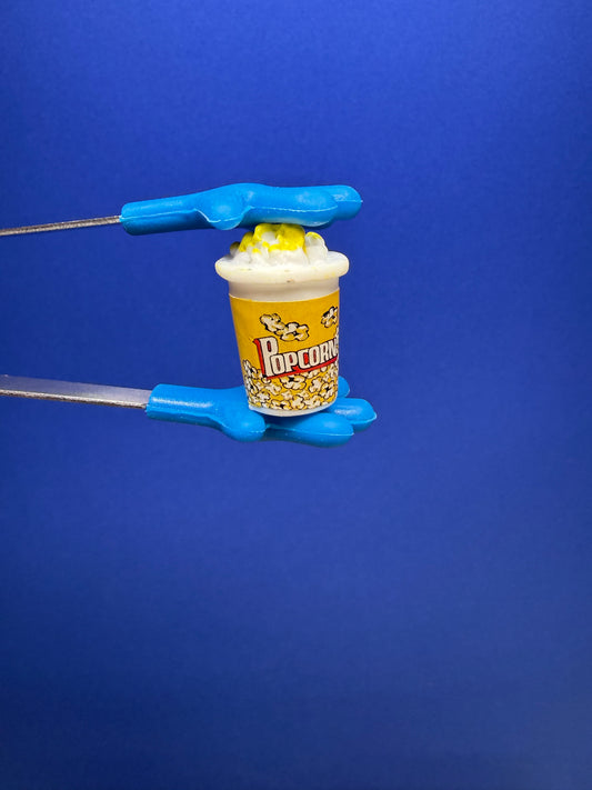 POPCORN Bibelot Alimentaire Thème Objets Résine Popcorn Orthophonie Mini Objets Montessori Objets Langage Popcorn Mini Objet