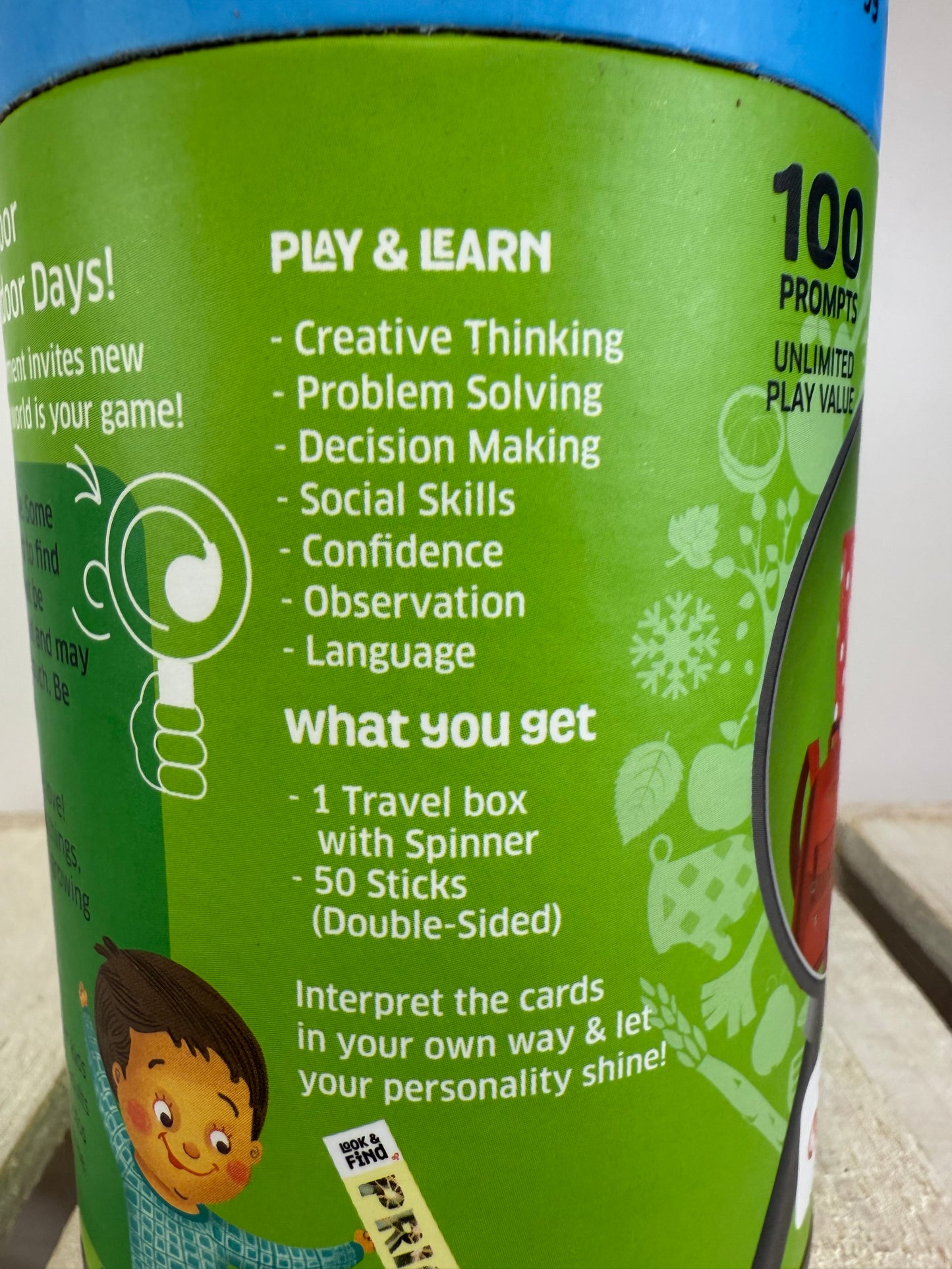 Smart Sticks Scavenger Hunt Game Speech Therapy Activity, Language Building, Group Fun, Mini Objects , Ages 3 to Adult