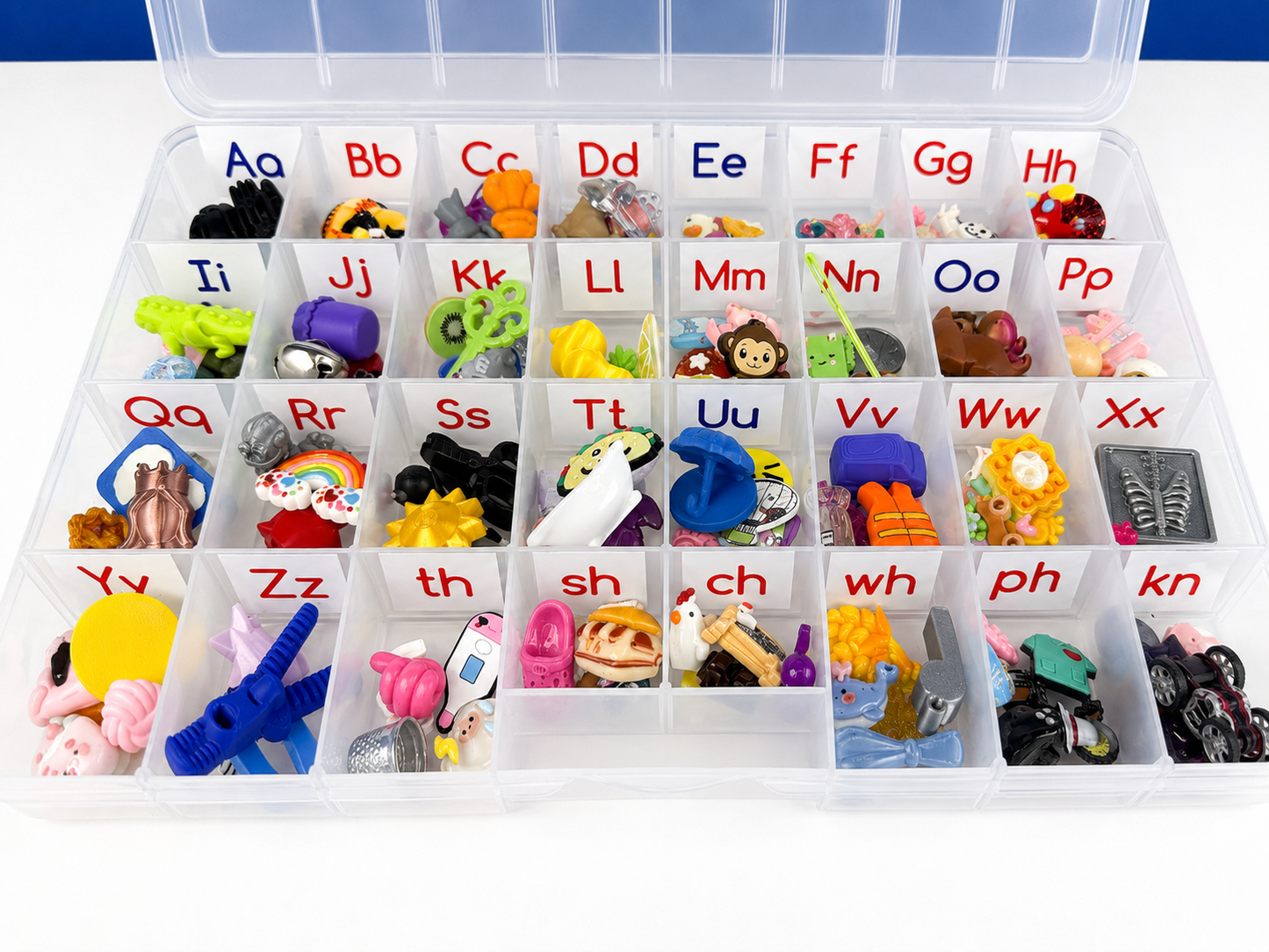 Alphabet Mini Objects Phonics & Digraph Kit | Speech Therapy Set
