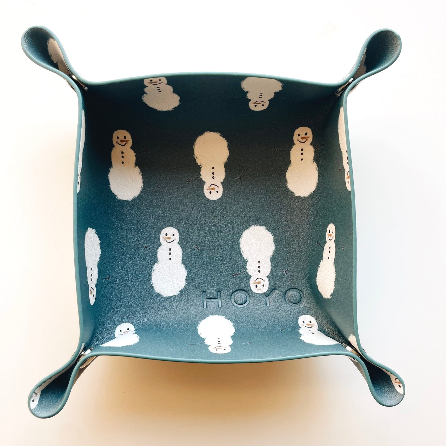 Snowman Mat for Mini Objects Micro Mat Sensory Bin