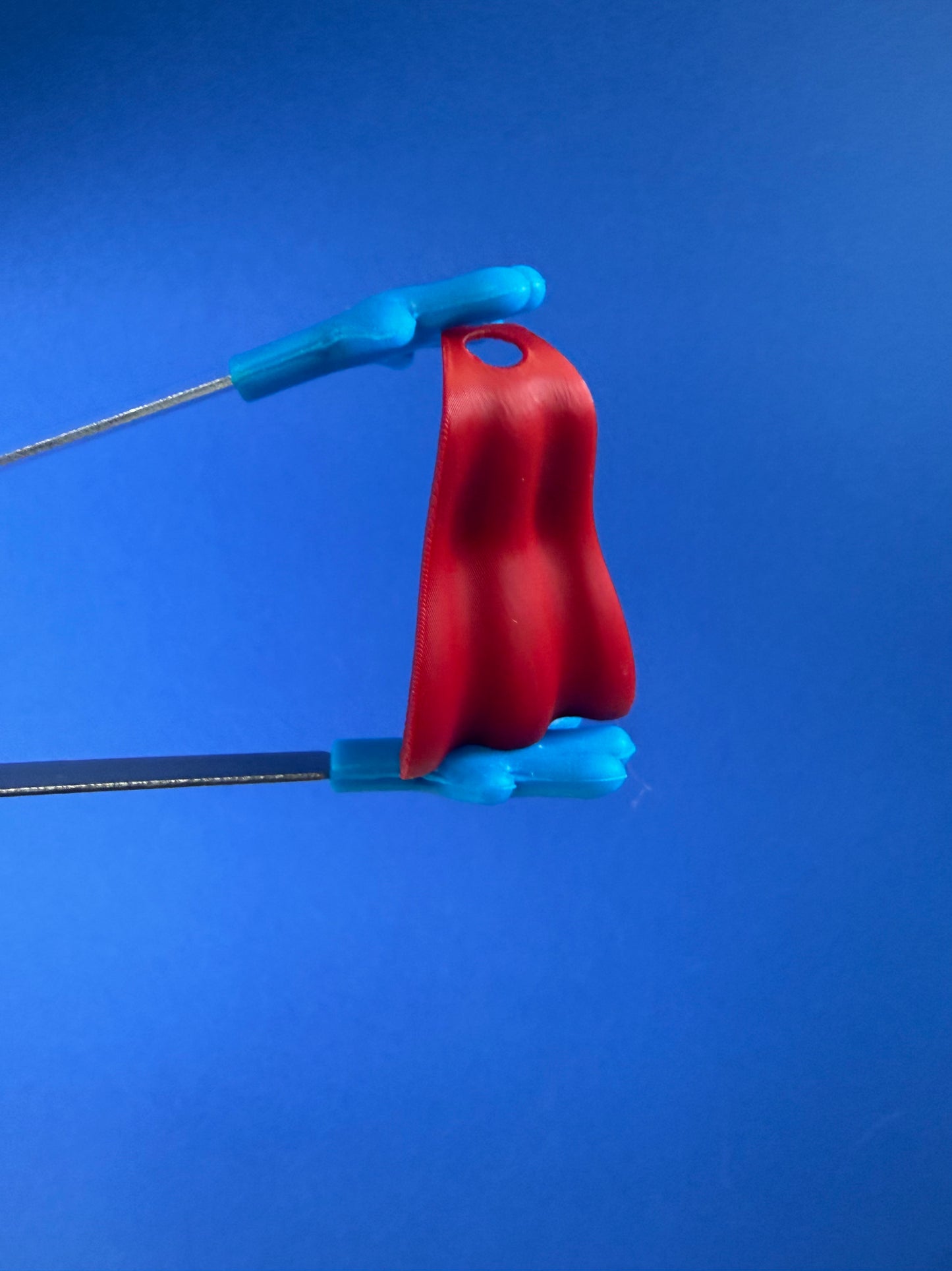 Miniature Red Cape Mini Object Superhero Trinket Speech Therapy Mini Objects